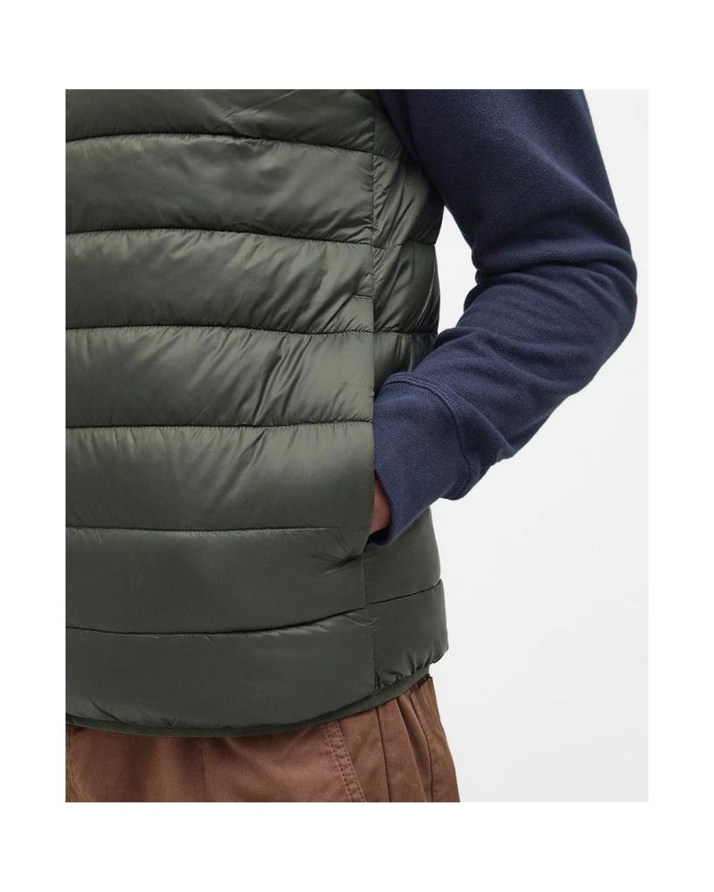 Barbour Green Bretby Padded Gilet for men