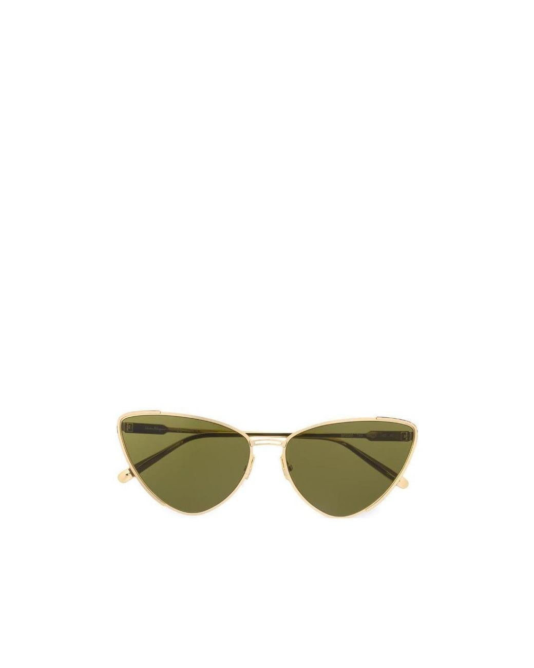 Ferragamo Green Logo Sunglasses