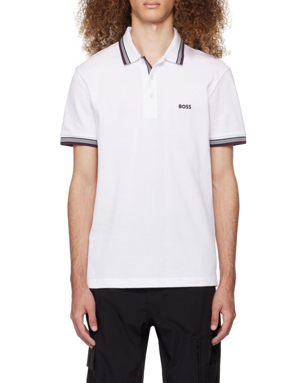 Boss Green Boss Logo Embroidered Short-Sleeved Polo Shirt for men
