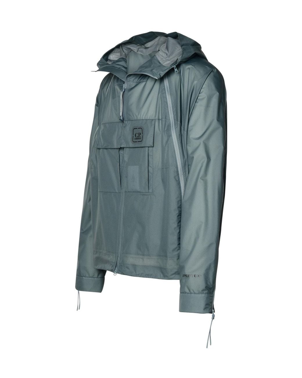 C P Company Blue 'pertex' Nylon Jacket for men