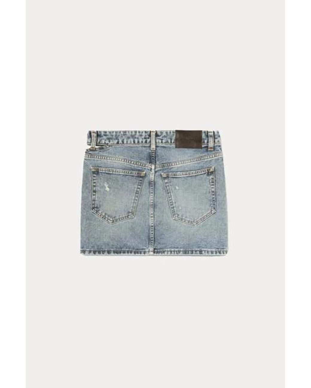 Dondup Blue Skirt