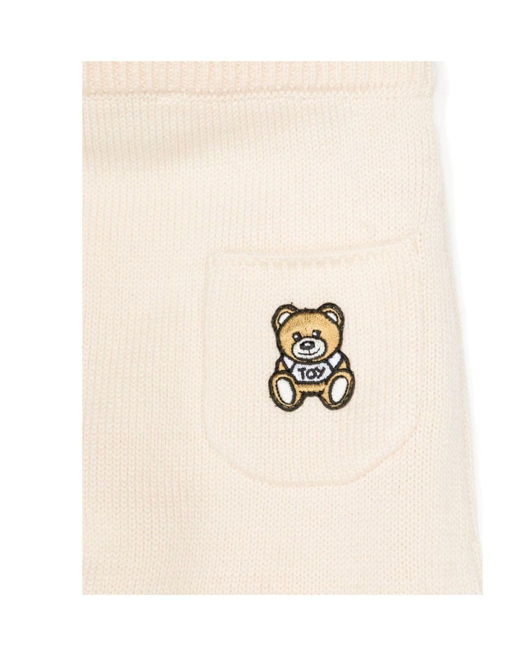 Moschino Natural Knitted Trouser Set