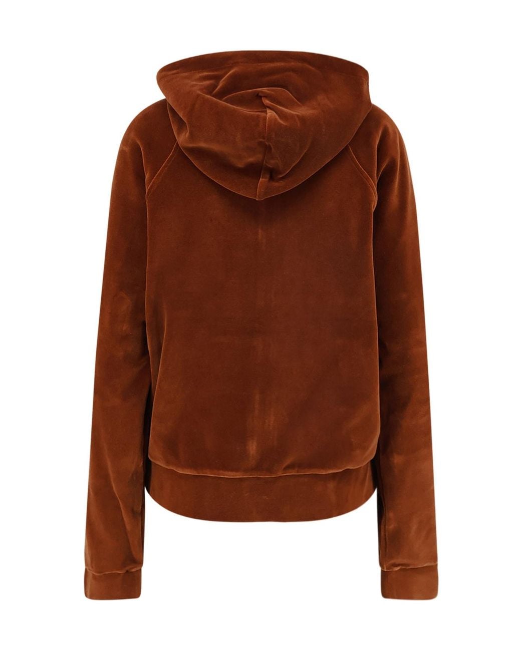 Tom Ford Brown Zip-Up Drawstring Hoodie