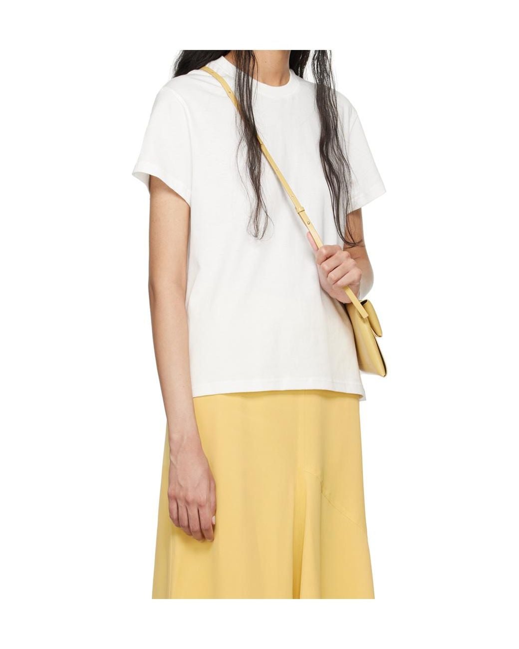 Studio Nicholson White Marine T-Shirt