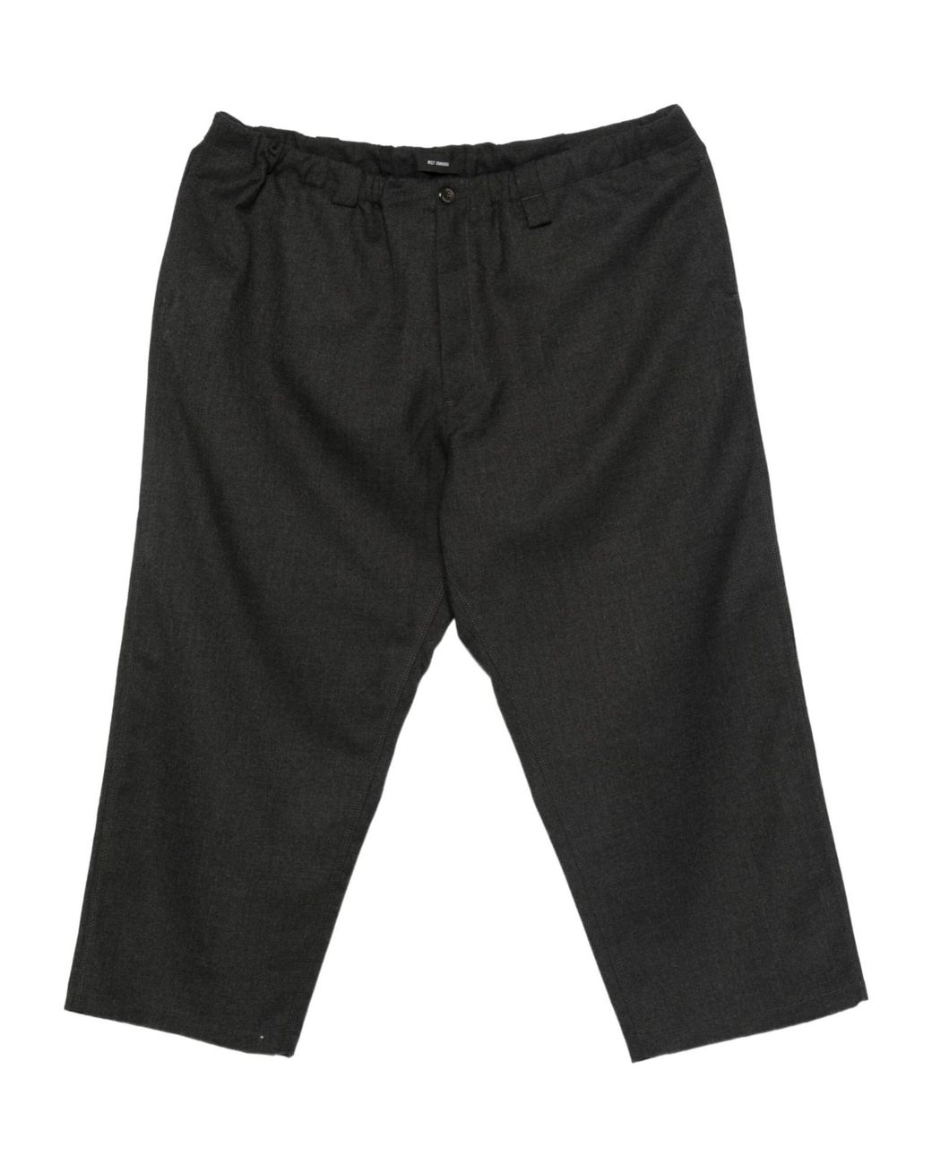 Willy Chavarria Black Straight-Leg Trousers for men