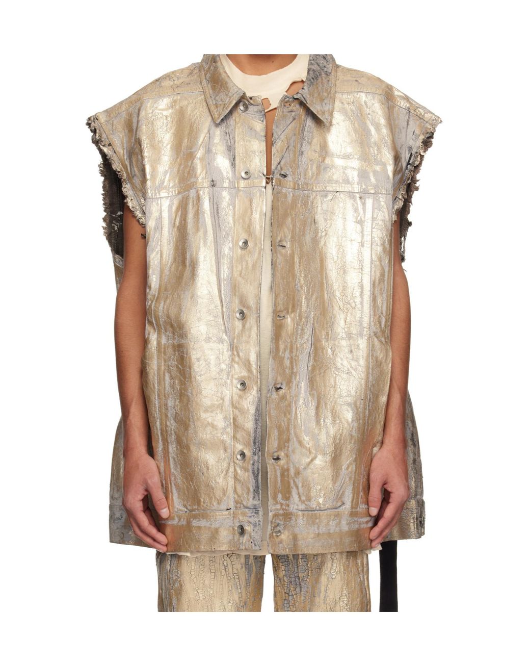 Rick Owens Multicolor Jumbo Vest for men