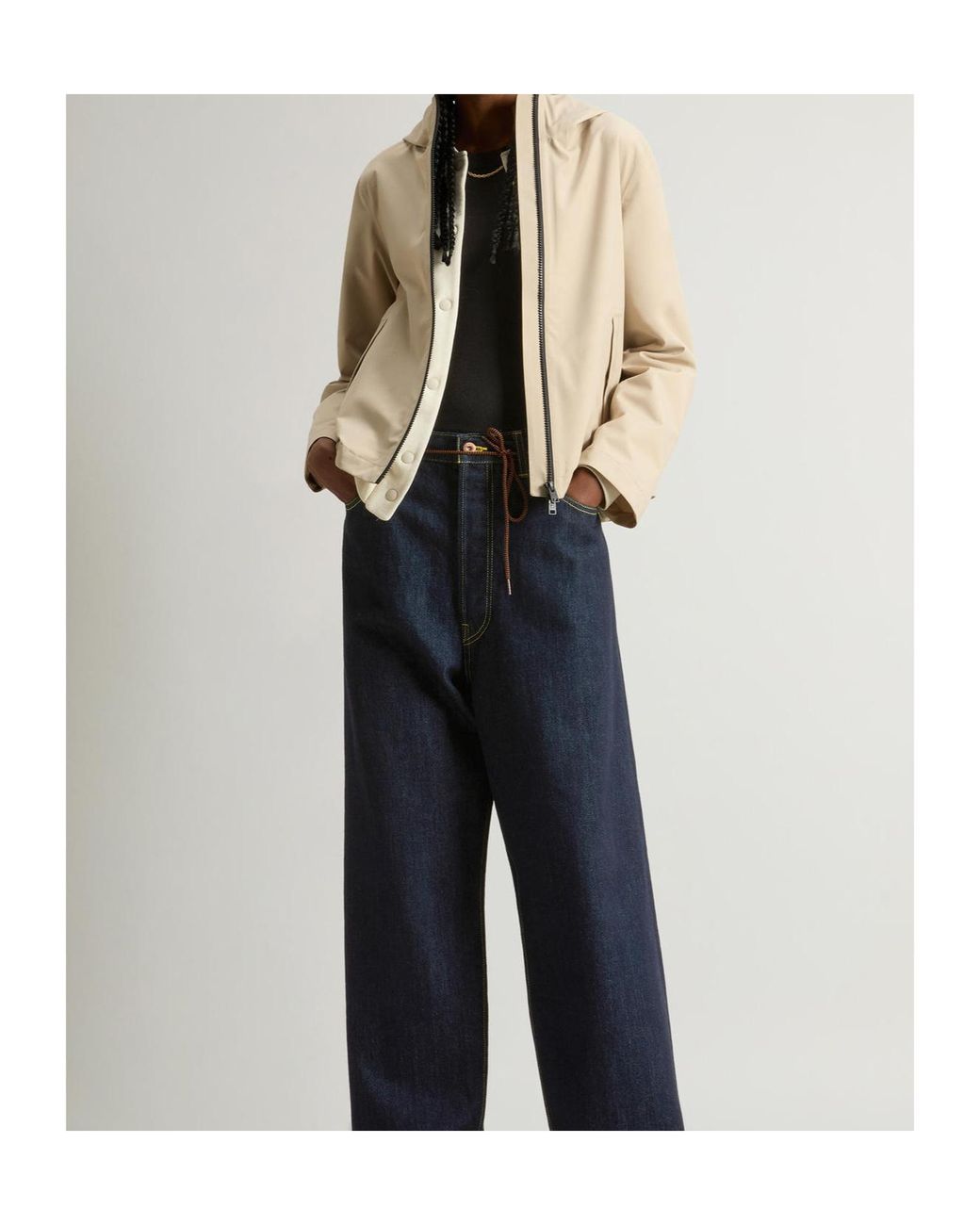 Woolrich Natural Hooded Jacket