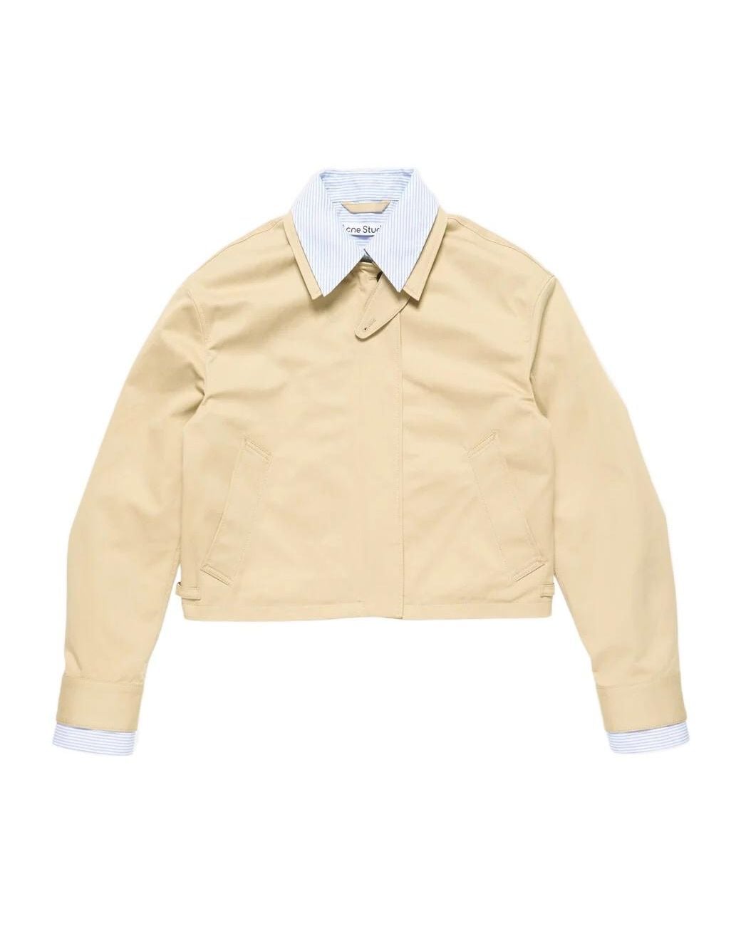 Acne Natural Layered Twill Jacket