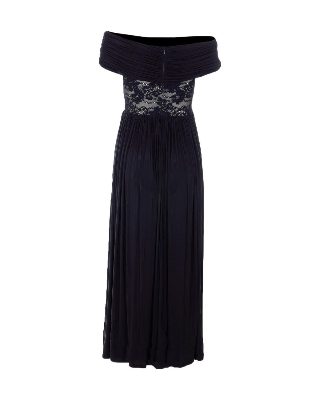 Zimmermann Blue Off-Shoulder Laced Midi Dress