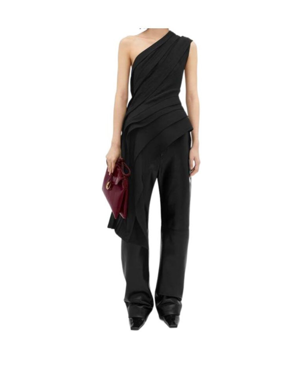 Bottega Veneta Black Light Stretch Top