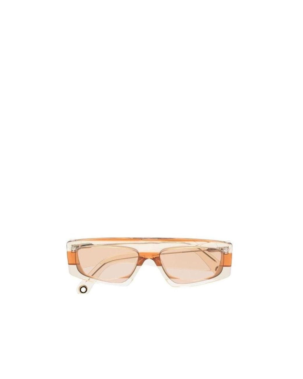 Jacquemus Pink Les Lunettes Yauco Rectangle-Shape Sunglasses