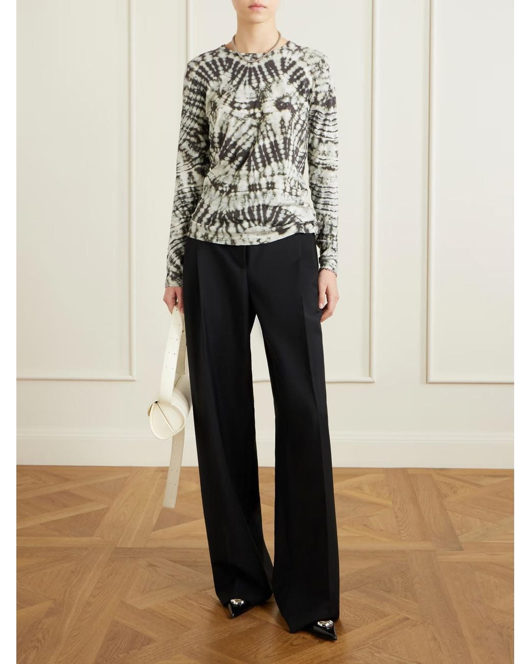 Proenza Schouler Multicolor Mia Tie-Dyed Cotton-Jersey T-Shirt