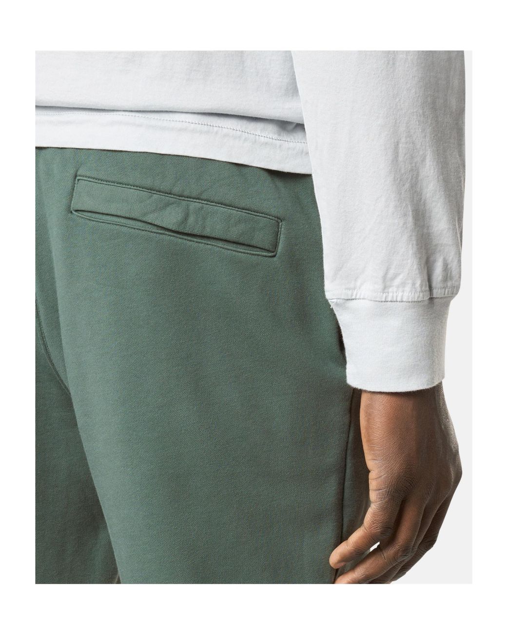 Stone Island Green Slim Fit Sweatpants for men