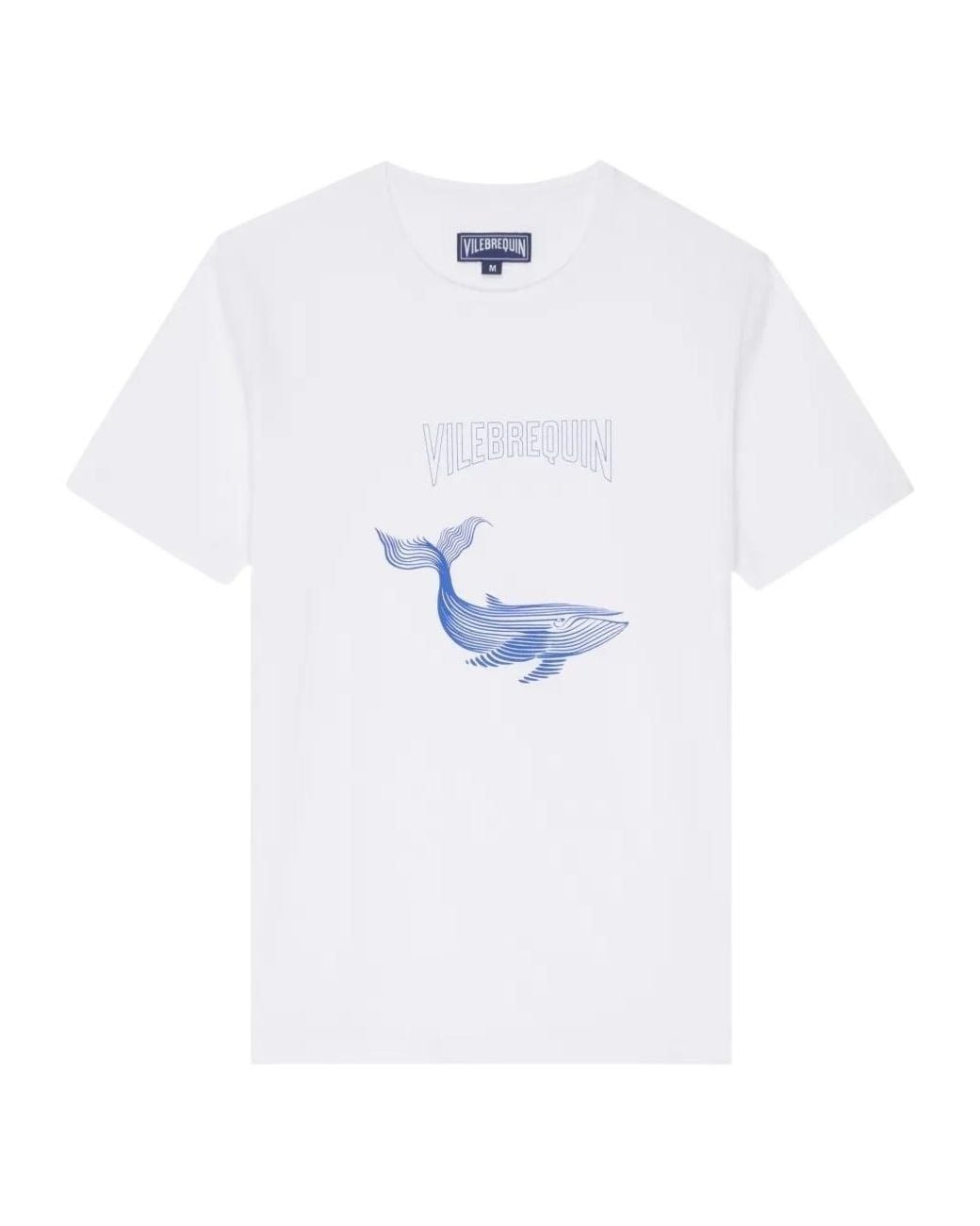 Vilebrequin White Short-Sleeved T-Shirt for men