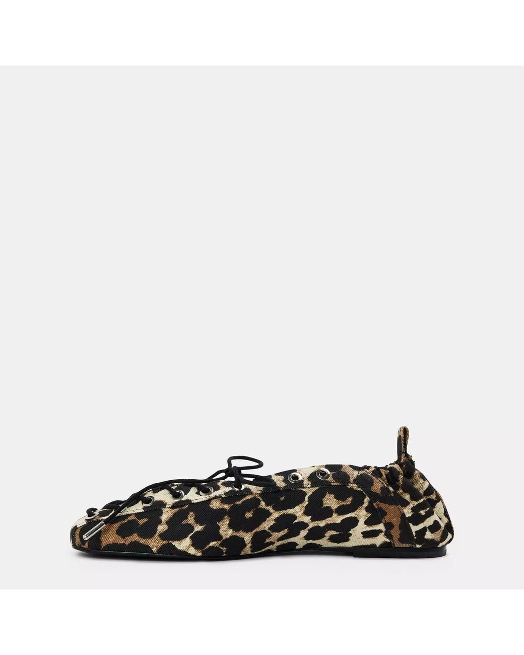 Ganni Black Ballet Pumps