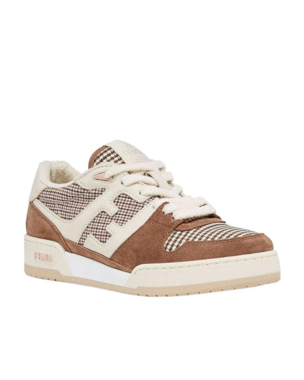 Fendi Pink Suede Low-Tops