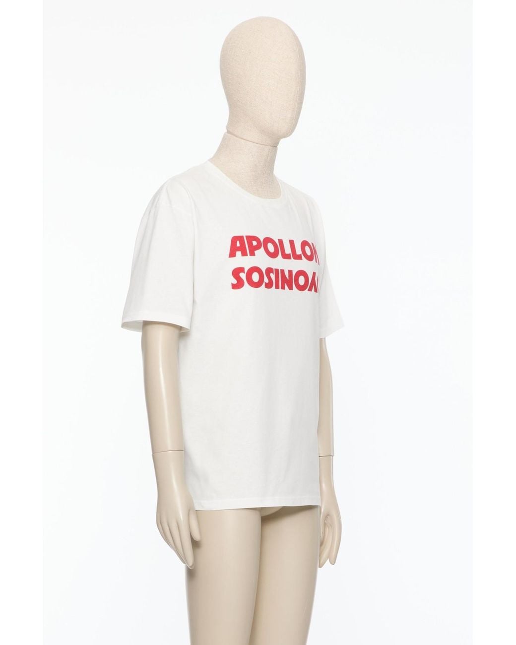 Valentino White Apollon Dyonisos-Printed Crewneck T-Shirt for men