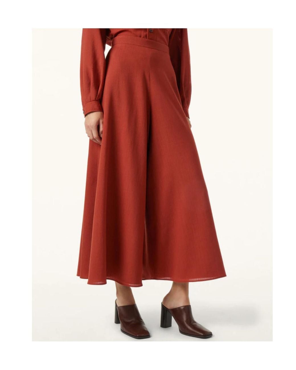 Loro Piana Red Frank Trousers