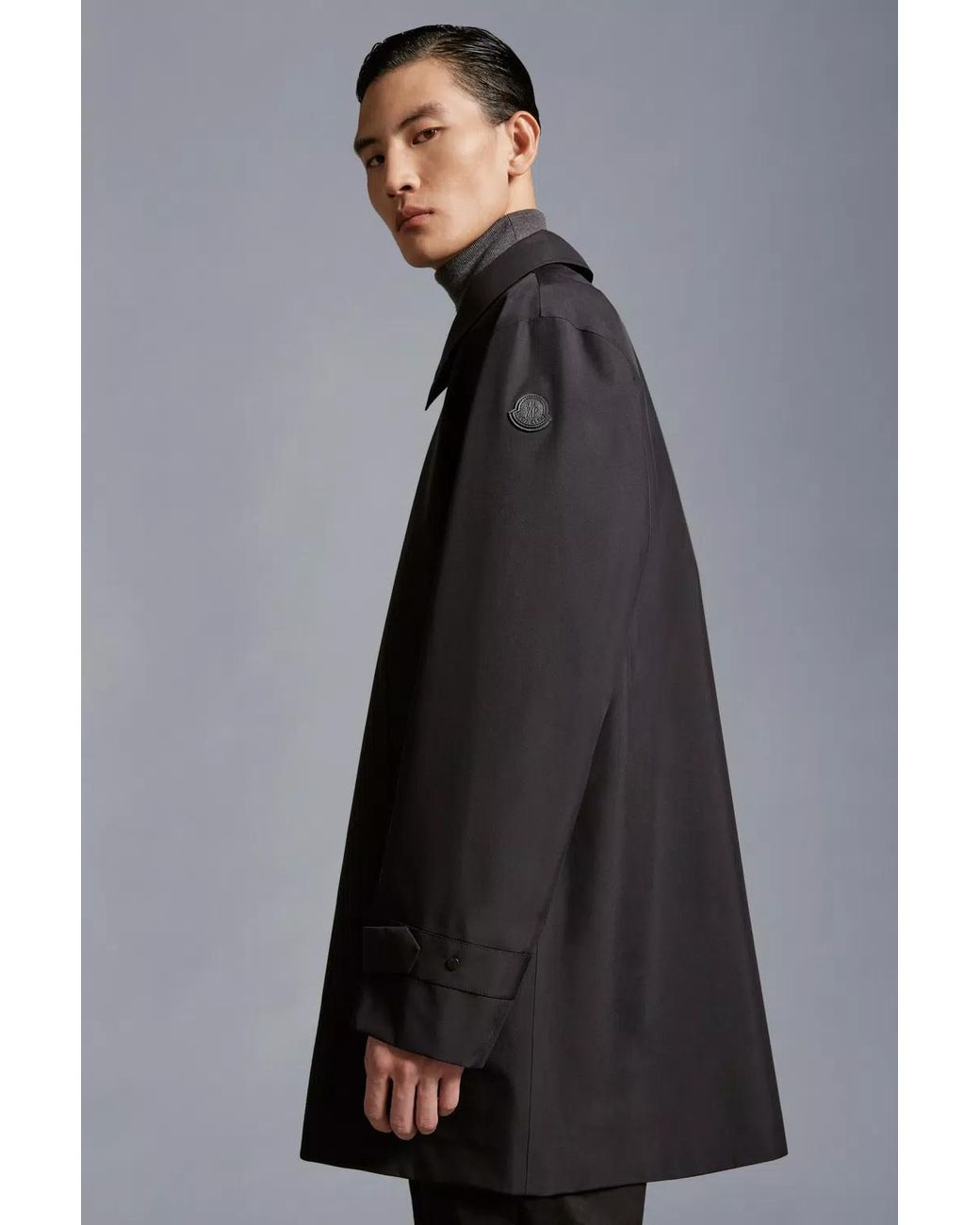 Moncler Black Mongioia Coat for men