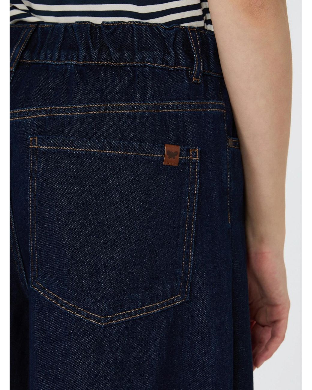 Weekend by Maxmara Blue Zattera Wide-Leg Jeans