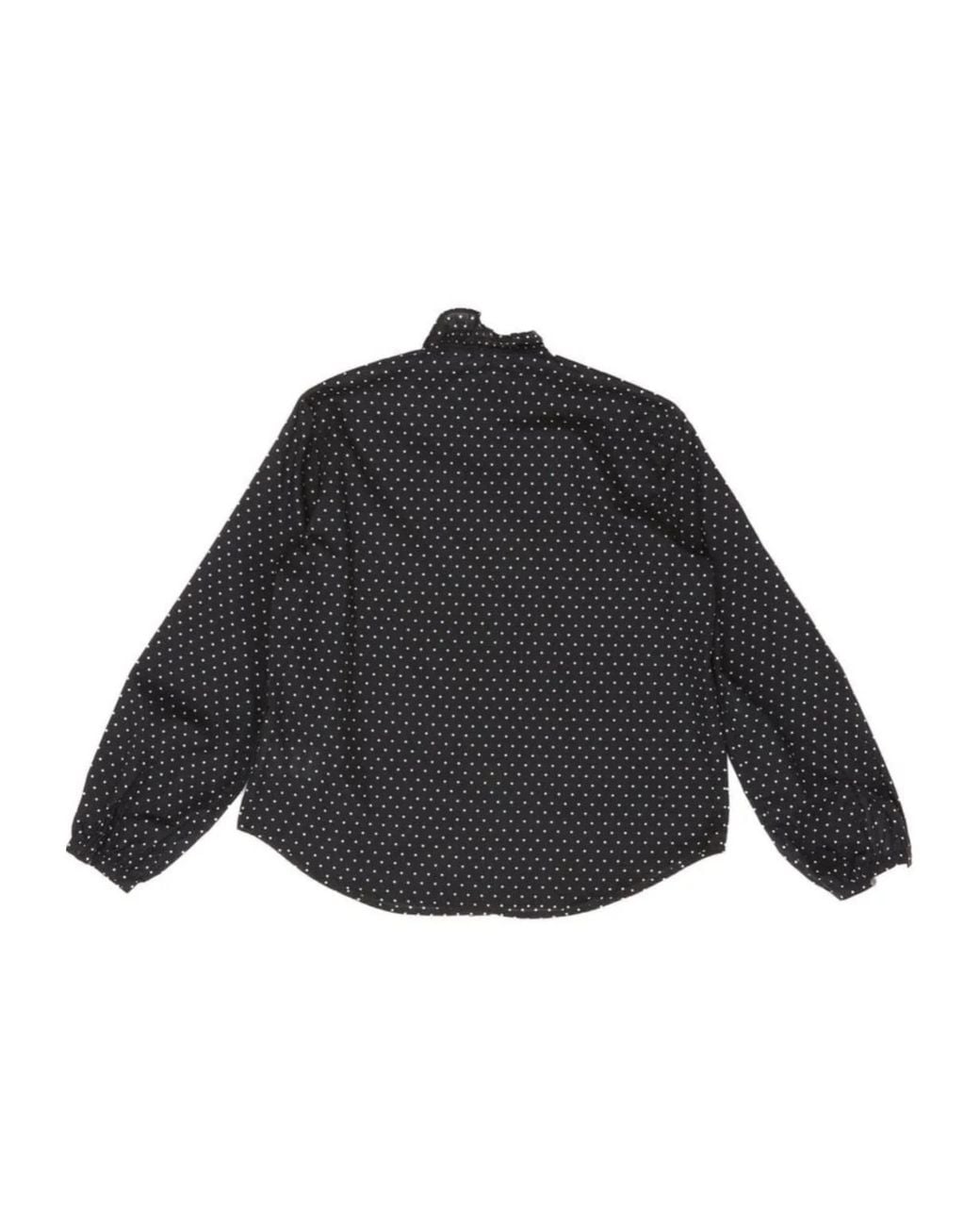 R13 Black Long-Sleeved Shirt