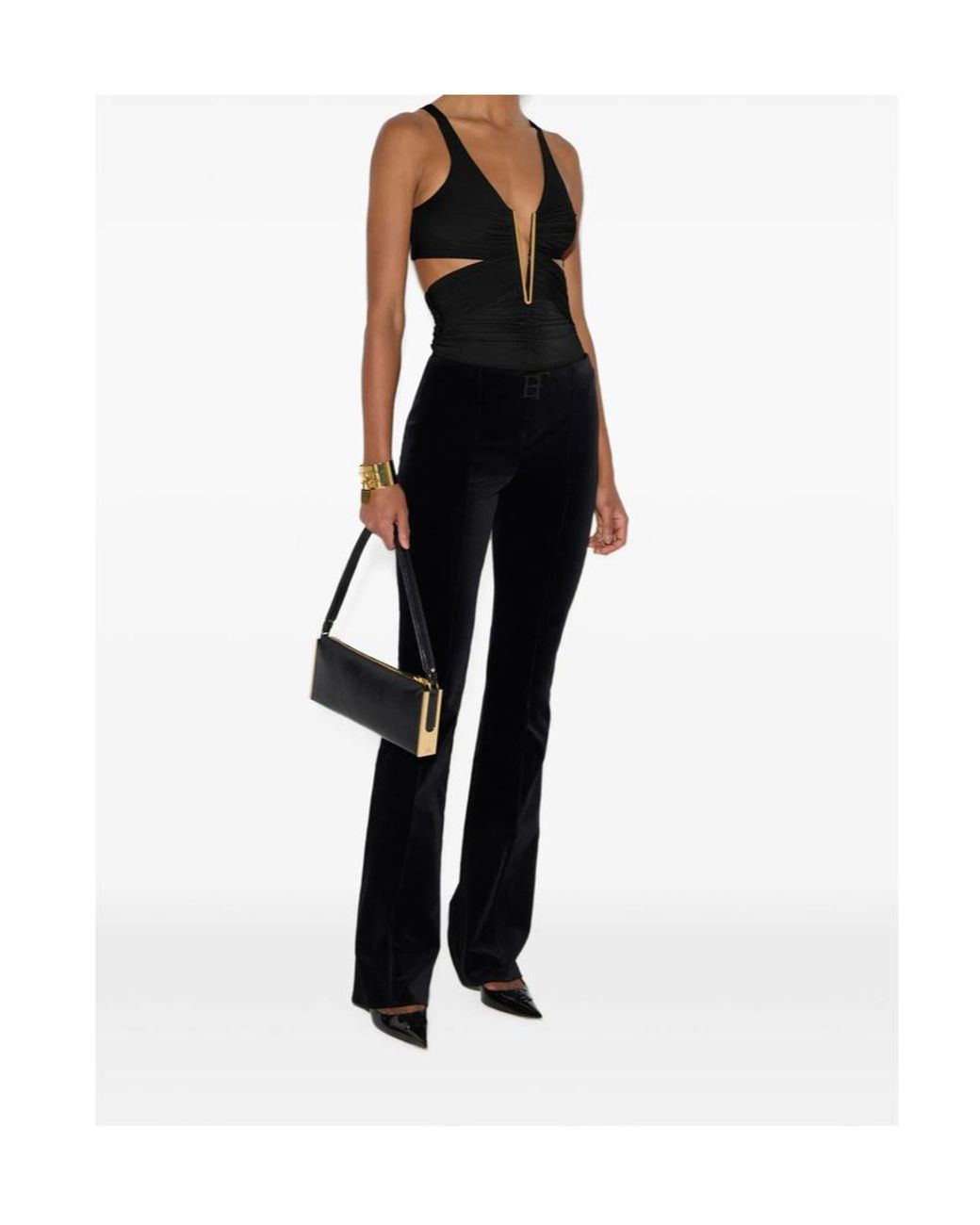 Elisabetta Franchi Black Full-Body