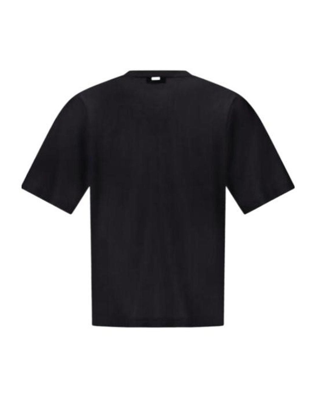 Herno Black Short-Sleeve T-Shirt for men