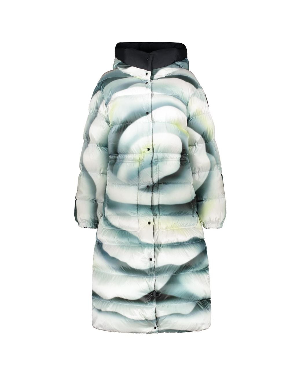 Parajumpers Gray Hooded Down Jacket