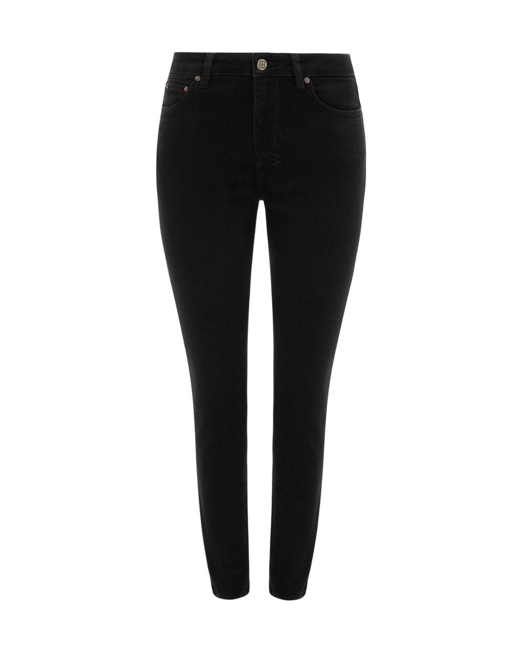Ksubi Black Spray On Cropped Jeans