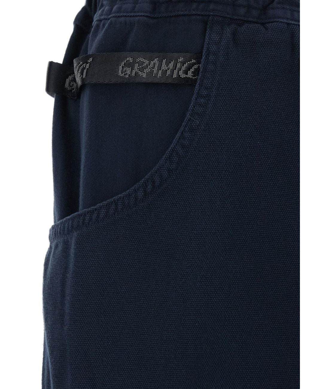Gramicci Blue Elasticated Waist Relaxed Pants for men