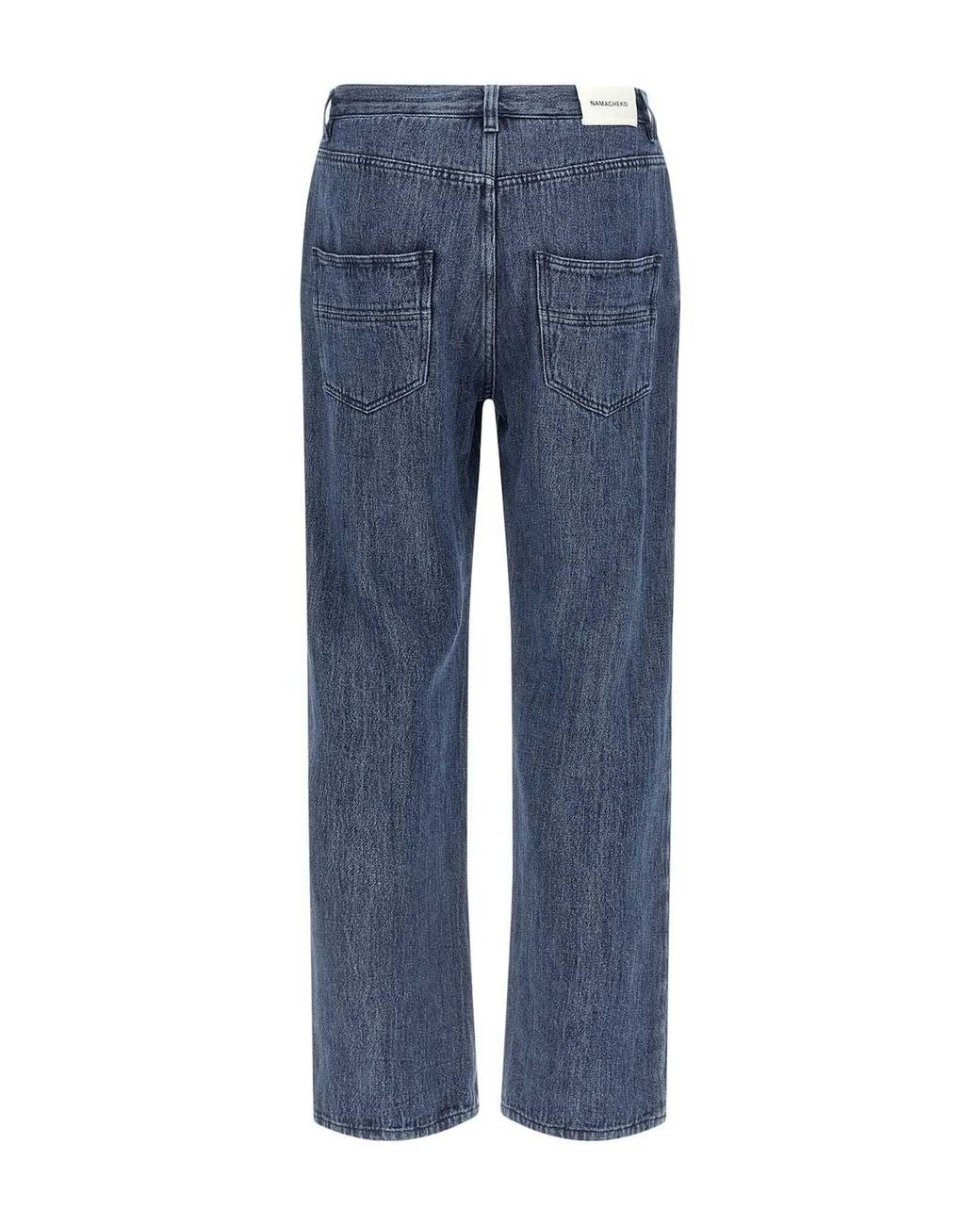 NAMACHEKO Blue Warkworth Straight-Leg Jeans for men