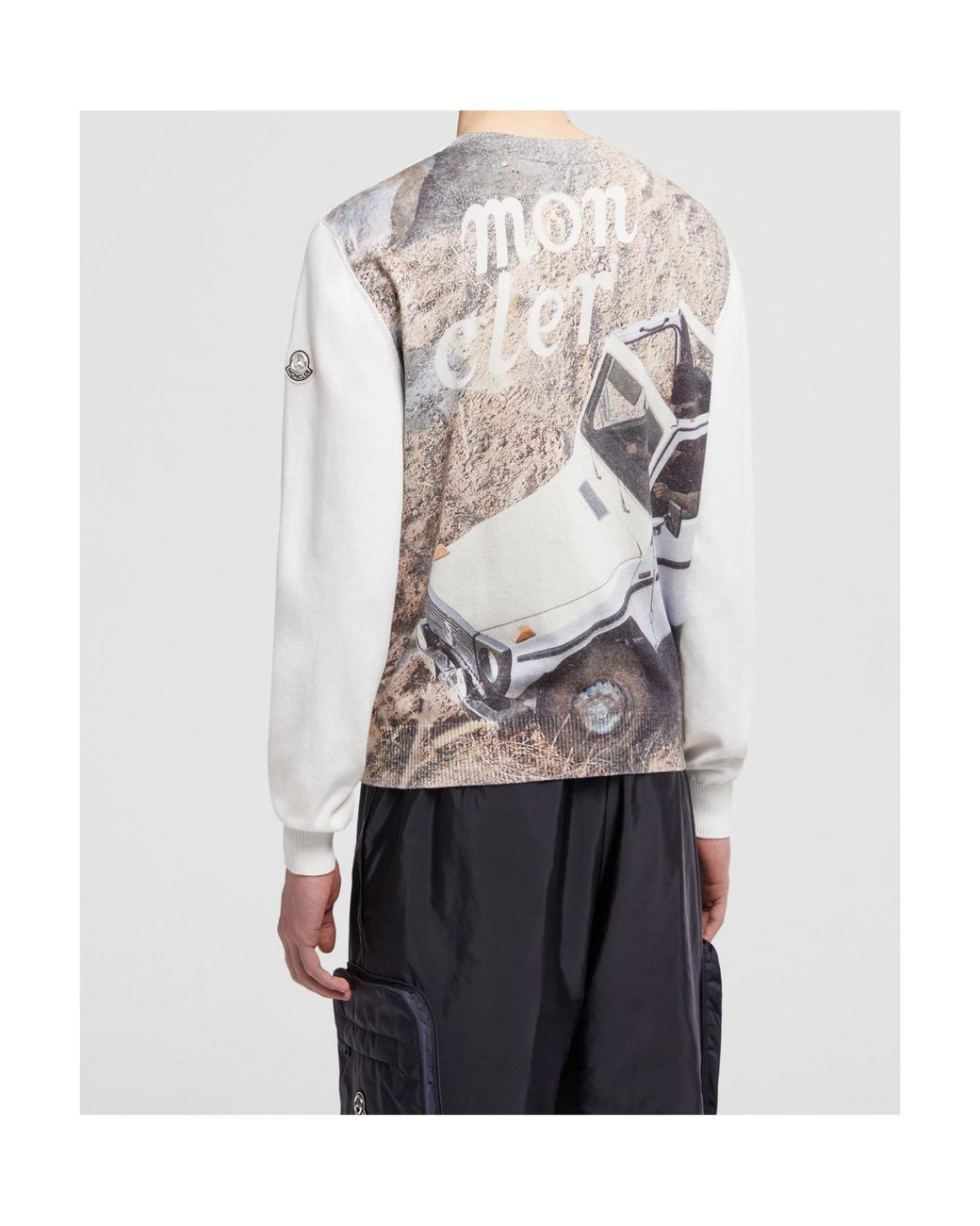 Moncler White X Mercedes-Benz By Nigo Cotton Jumper for men