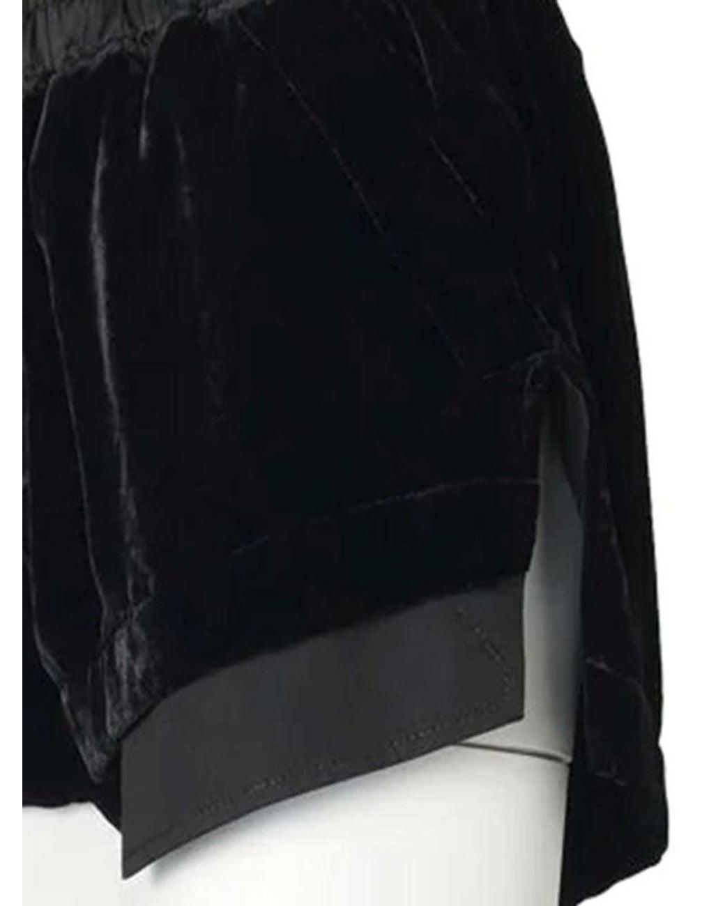 Rick Owens Black Fog Boxers Shorts