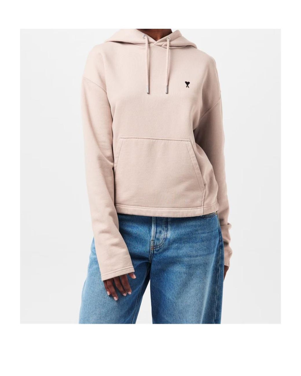AMI Natural Over The Head Hoodie