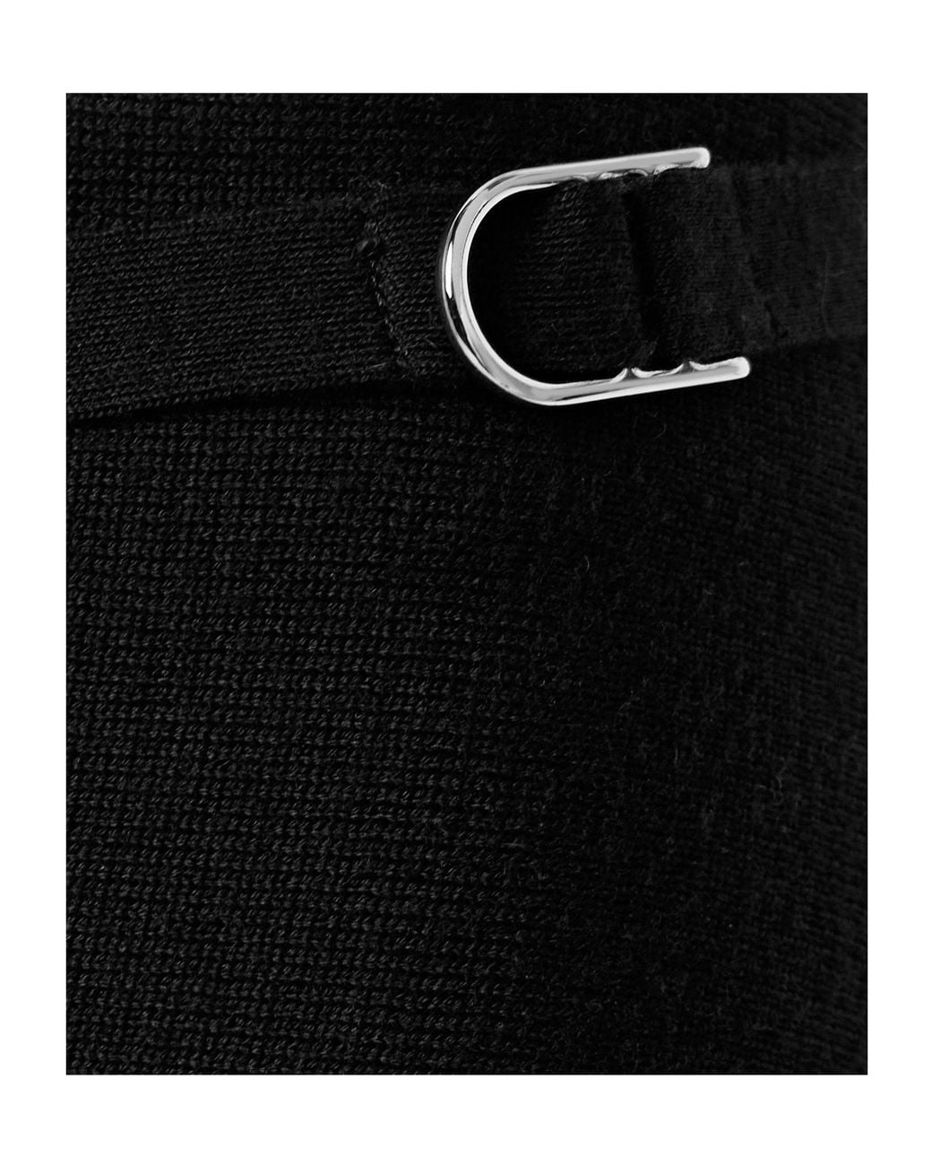 Gabriela Hearst Black Ayala Knitted Flare Pants