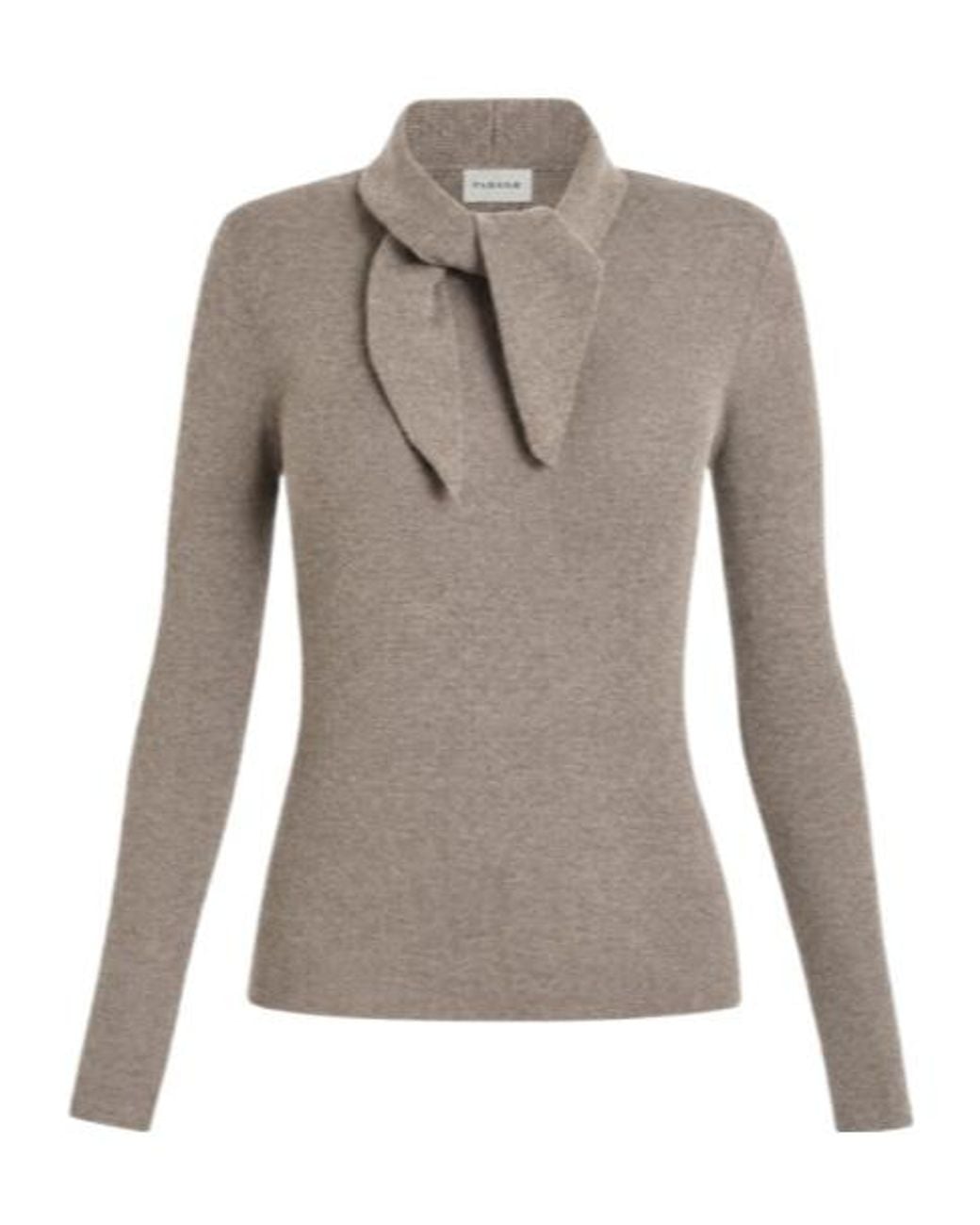 P.A.R.O.S.H. Gray Long-Sleeved Sweater