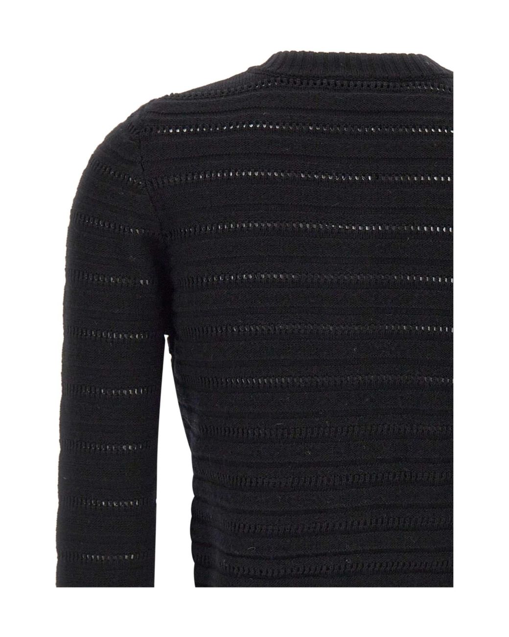 Marella Blue Note Textured Knit Cardigan