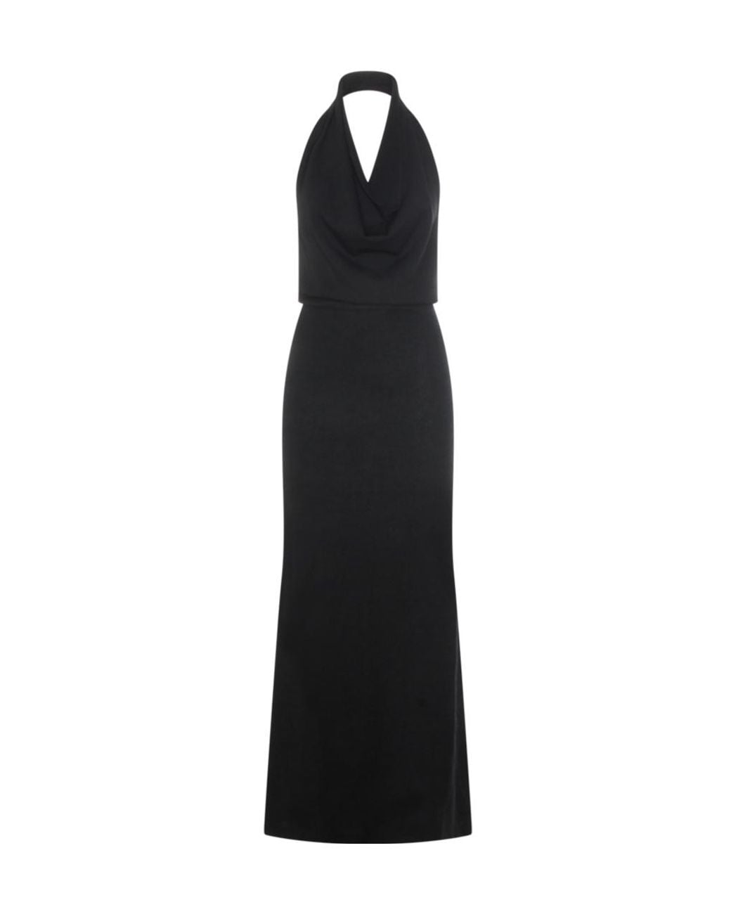 AYA MUSE Black Halterneck Dress