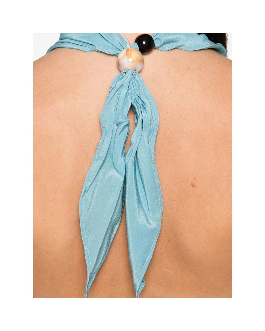 Sir Blue Backless Top