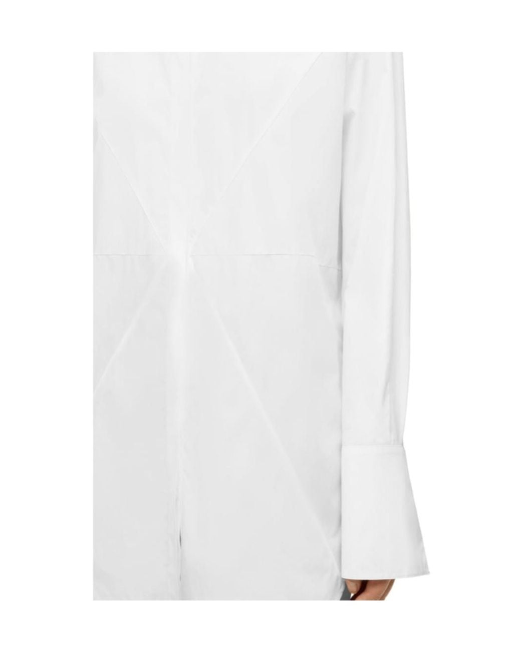 Loewe White Puzzle Fold Shirt