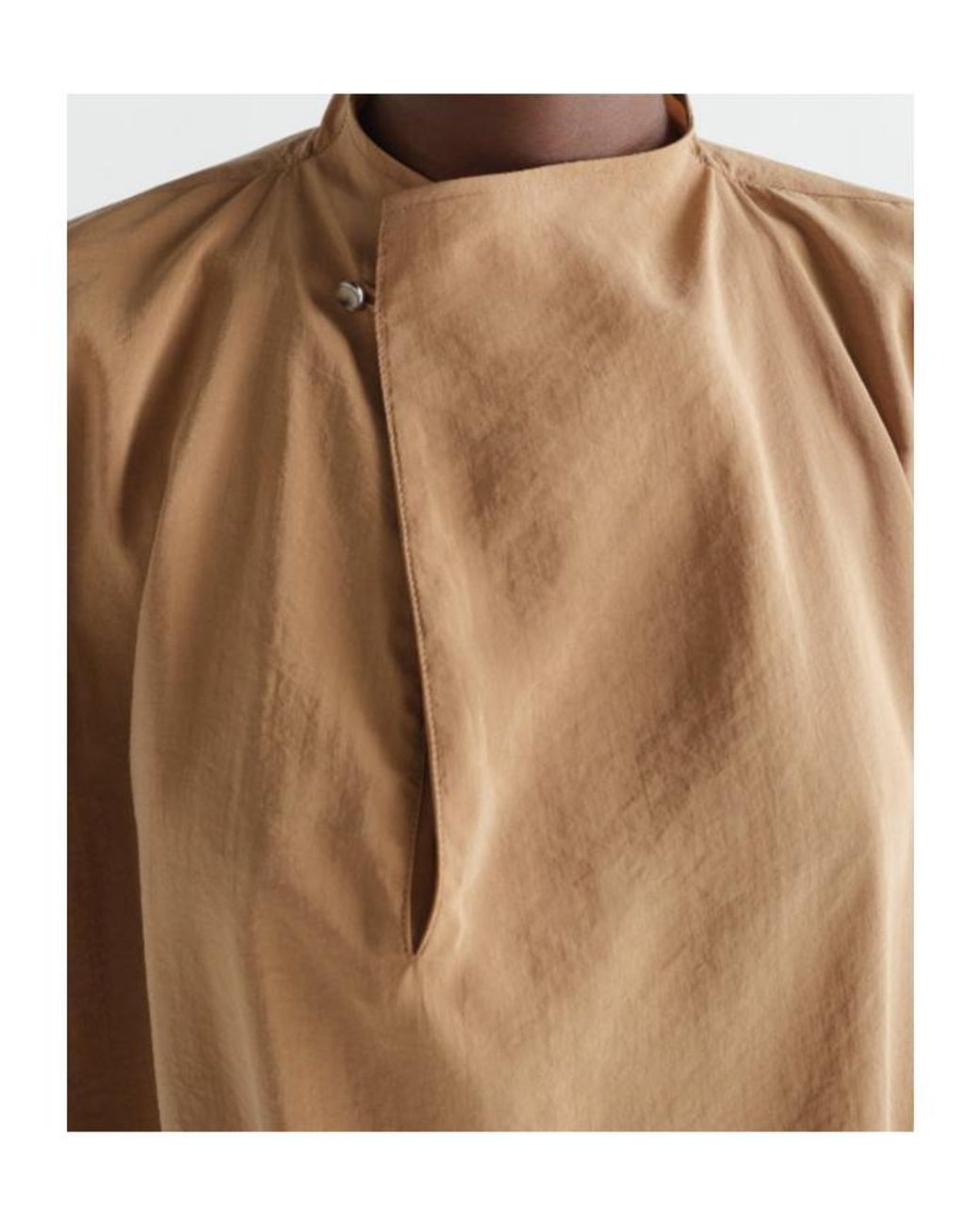 Lemaire Natural Soft-Collar Dress