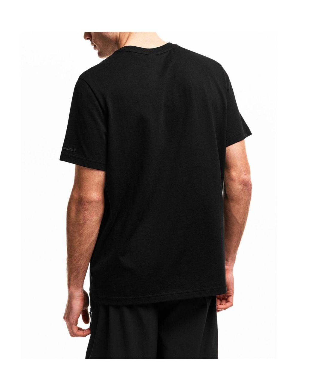 Moose Knuckles Black Loose-Fit T-Shirt for men