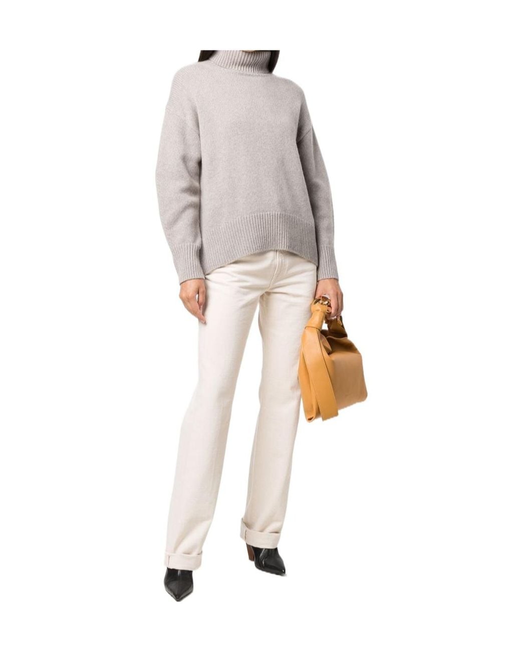 arch4 Gray Turtleneck Pullover