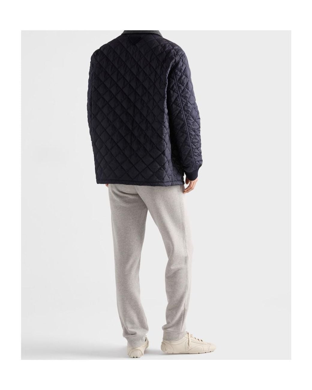 Prada Blue Re-Nylon Jacket for men