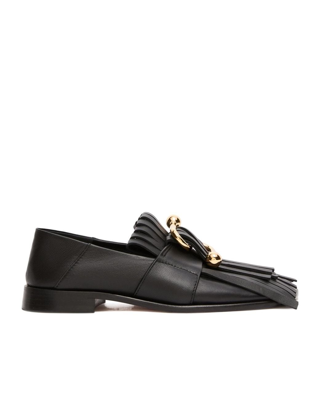 Sportmax Black Tassel Loafers