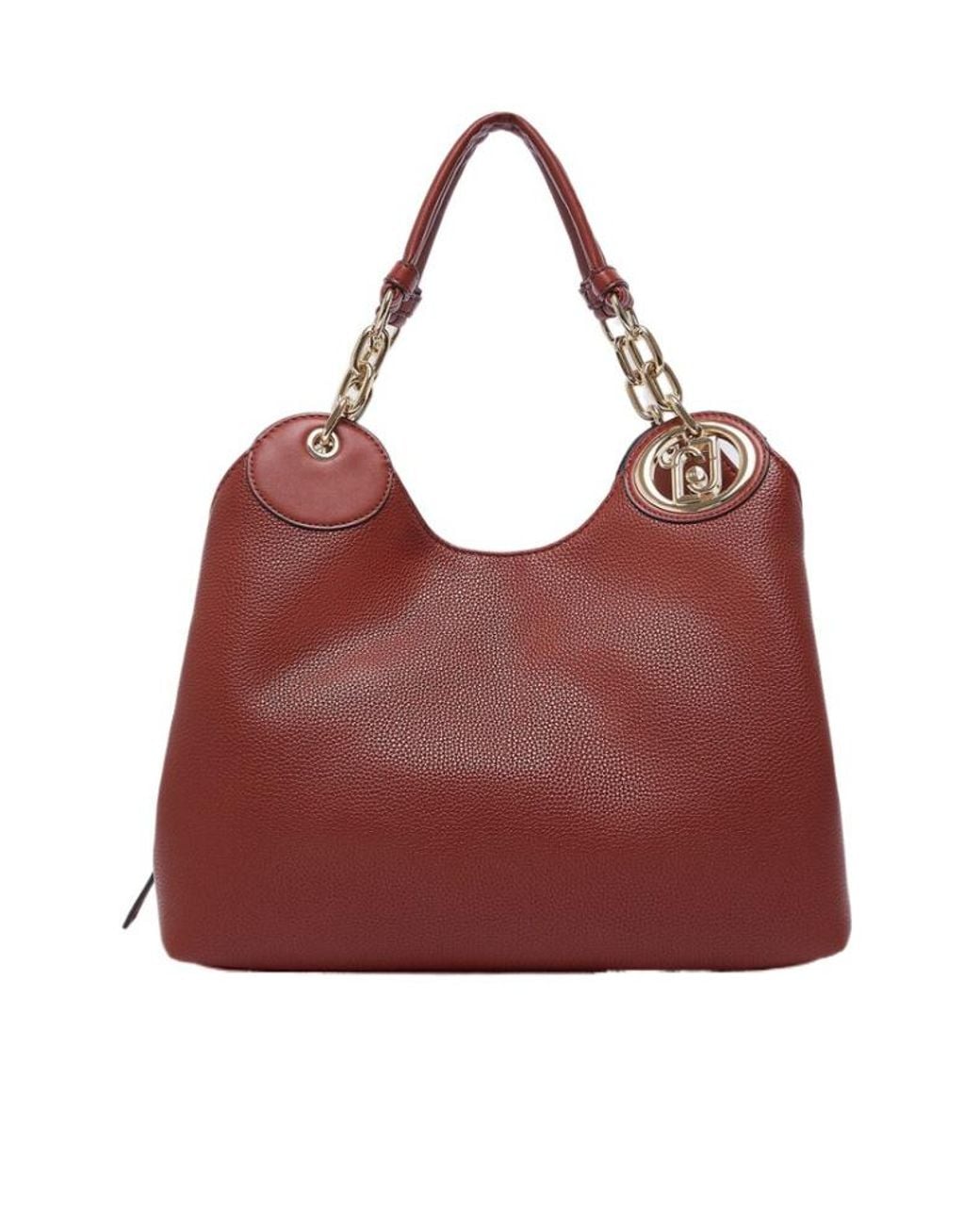 Liu Jo Red Chain Detail Shoulder Bag