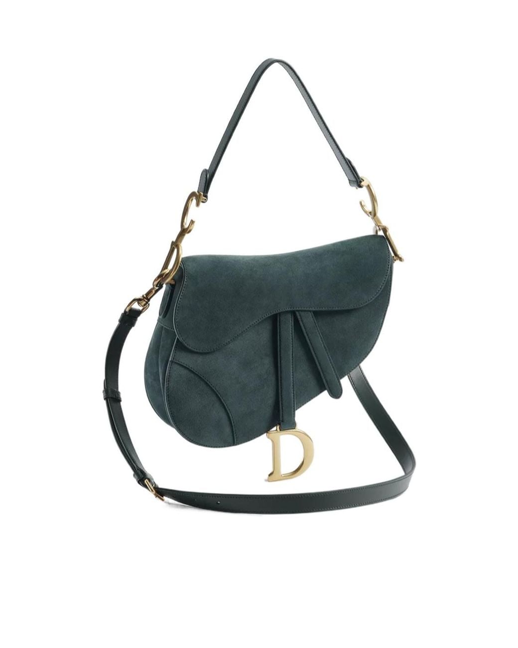 Dior Multicolor Saddle Bag With Strap