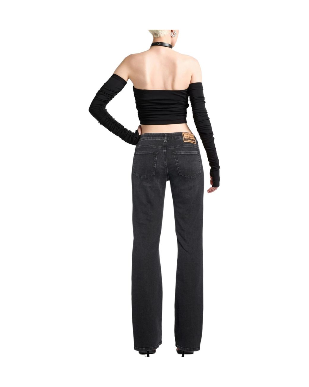 DIESEL Black Classic Bootcut Jeans