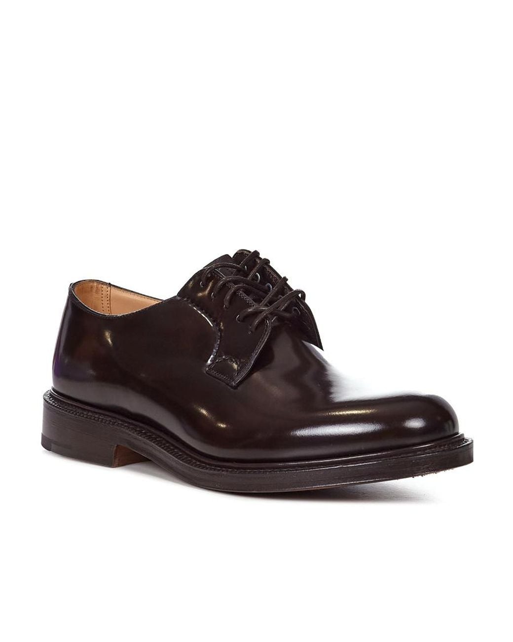 Church's Brown Shannon Derby Shoes for men