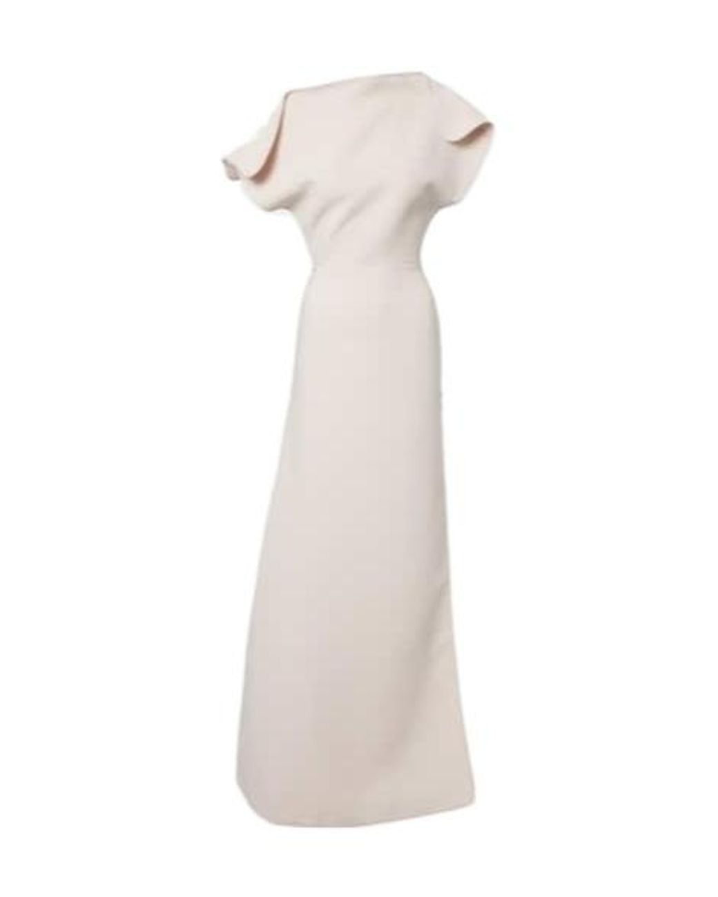 Maticevski White Absolve Draped Gown